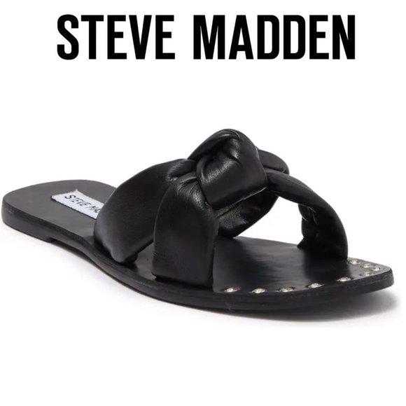 🆕️ NEW Marisole Knotted Studded Sandal STEVE MADDEN 7 and 7.5 - Picture 1 of 6